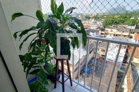 sala - varanda de apartamento à venda com 2 quartos, 52m² em Taquara, Rio de Janeiro