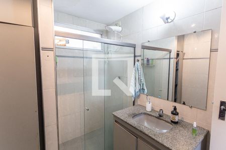 Banheiro da Suíte de apartamento à venda com 2 quartos, 90m² em São Lucas, Belo Horizonte
