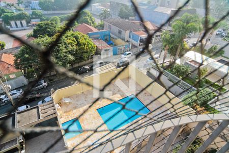 Vista Sala de apartamento à venda com 2 quartos, 56m² em Vila Mangalot, São Paulo