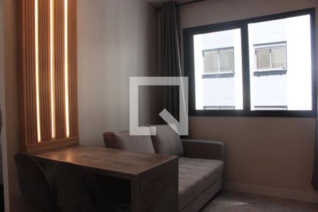 sala de apartamento para alugar com 1 quarto, 27m² em Vila Buarque, São Paulo