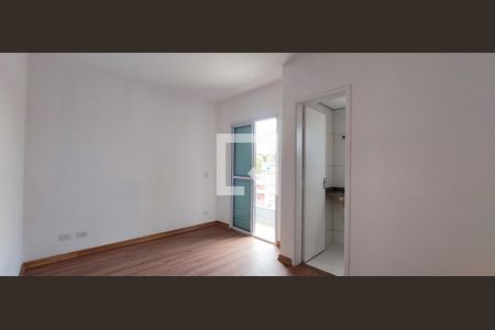 Quarto 1 suíte de apartamento à venda com 2 quartos, 57m² em Vila Curuca, Santo André