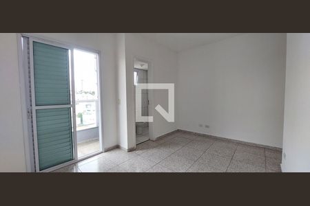 Quarto 1 suíte de apartamento à venda com 2 quartos, 57m² em Vila Curuca, Santo André