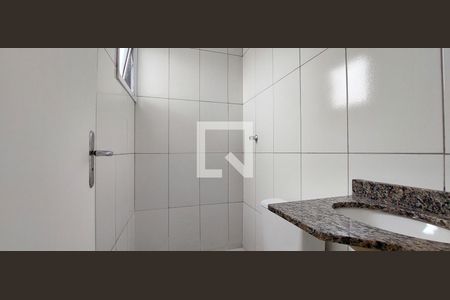 Banheiro Quarto 1 suíte de apartamento à venda com 2 quartos, 56m² em Vila Curuca, Santo André