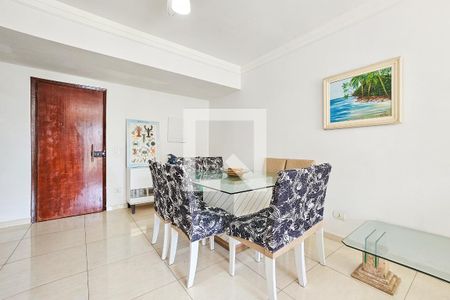 Sala de apartamento para alugar com 3 quartos, 100m² em Jardim Tres Marias, Guarujá