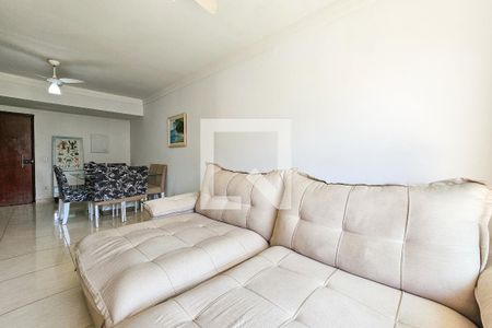 Sala de apartamento para alugar com 3 quartos, 100m² em Jardim Tres Marias, Guarujá