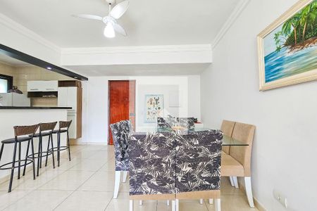 Sala de apartamento para alugar com 3 quartos, 100m² em Jardim Tres Marias, Guarujá