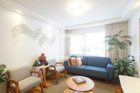 Sala de apartamento à venda com 3 quartos, 90m² em Paraíso, São Paulo