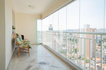 Sacada de apartamento à venda com 3 quartos, 104m² em Centro, São Bernardo do Campo