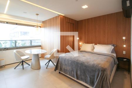 Studio à venda com 28m², 1 quarto e 1 vagaSuíte 