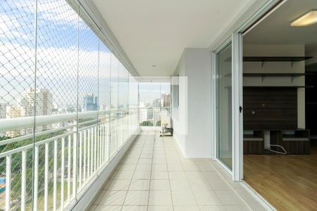 Sala - Varanda de apartamento à venda com 3 quartos, 98m² em Santo Amaro, São Paulo