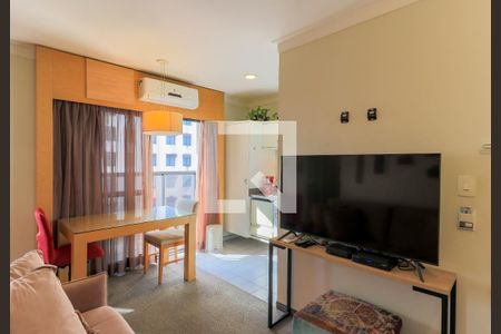 Sala de apartamento à venda com 1 quarto, 42m² em Nova Piraju, São Paulo