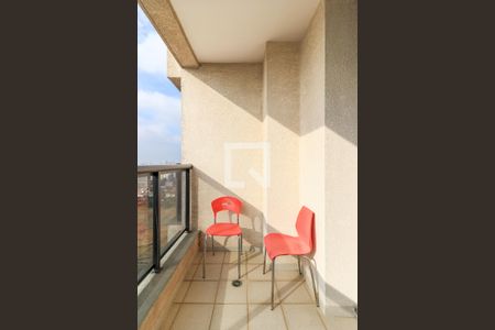 Varanda Sala de apartamento à venda com 1 quarto, 42m² em Nova Piraju, São Paulo