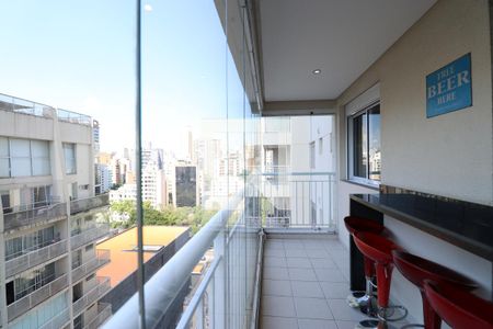 Varanda de apartamento para alugar com 2 quartos, 67m² em Barra Funda, São Paulo