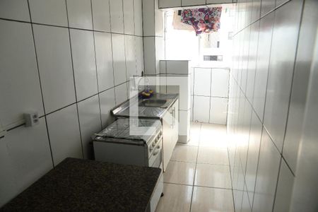 cozinha de casa de condomínio para alugar com 1 quarto, 78m² em Aviação, Praia Grande
