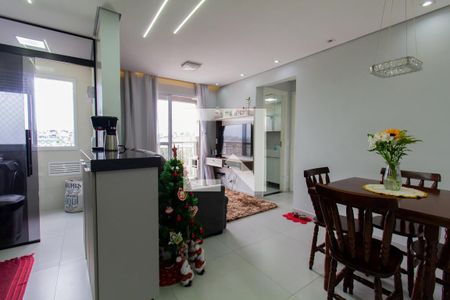 Sala e Cozinha de apartamento à venda com 2 quartos, 46m² em Jardim Brasilia, São Paulo