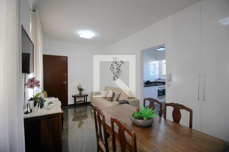 Sala de apartamento à venda com 3 quartos, 77m² em Santa Tereza, Belo Horizonte