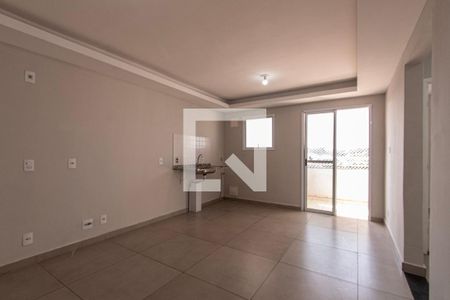 Sala de apartamento para alugar com 2 quartos, 47m² em Jardim Abaete, Sorocaba