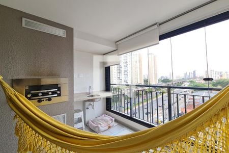 Varanda da Sala de apartamento à venda com 2 quartos, 60m² em Vila Prudente, São Paulo