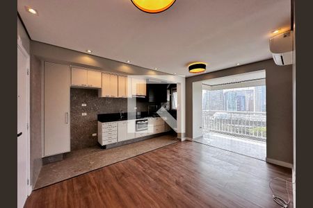 Sala de apartamento à venda com 2 quartos, 62m² em Brooklin, São Paulo