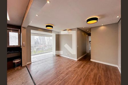 Sala de apartamento à venda com 2 quartos, 62m² em Brooklin, São Paulo