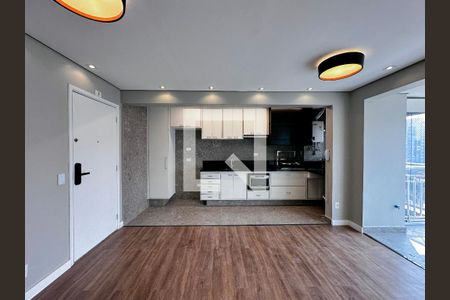 Sala de apartamento à venda com 2 quartos, 62m² em Brooklin, São Paulo