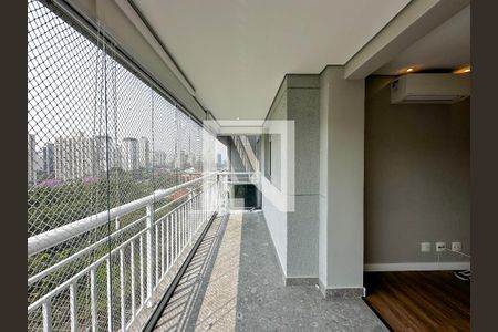 Sacada de apartamento à venda com 2 quartos, 62m² em Brooklin, São Paulo