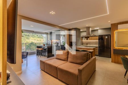 Sala de apartamento à venda com 3 quartos, 110m² em Vila Andrade, São Paulo