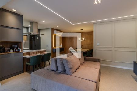 Sala de apartamento à venda com 3 quartos, 110m² em Vila Andrade, São Paulo