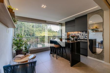 Varanda gourmet de apartamento à venda com 3 quartos, 110m² em Vila Andrade, São Paulo