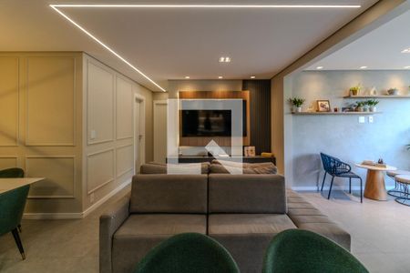 Sala de apartamento à venda com 3 quartos, 110m² em Vila Andrade, São Paulo