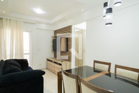 Sala de apartamento para alugar com 2 quartos, 60m² em Baeta Neves, São Bernardo do Campo