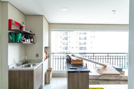 Vista da Sala de apartamento para alugar com 3 quartos, 118m² em Baeta Neves, São Bernardo do Campo