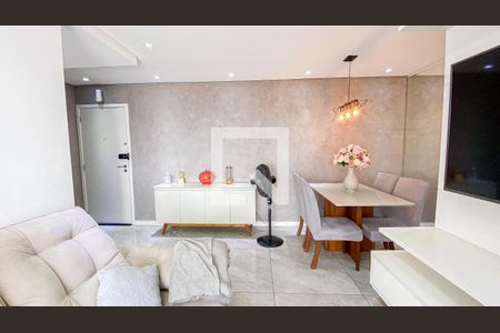 Sala - Sala de Jantar de apartamento à venda com 2 quartos, 64m² em Vila Curuca, Santo André