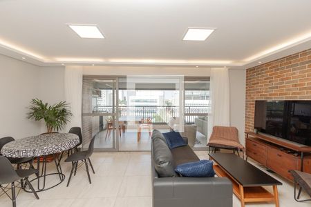 Sala de apartamento à venda com 3 quartos, 137m² em Chácara Santo Antônio, São Paulo