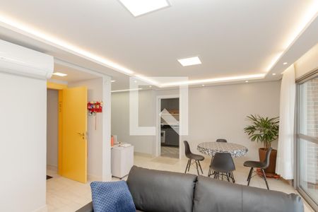 Sala de apartamento à venda com 3 quartos, 137m² em Chácara Santo Antônio, São Paulo