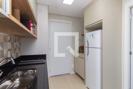 Cozinha de kitnet/studio para alugar com 1 quarto, 21m² em Mooca, São Paulo