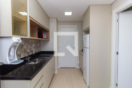 Cozinha de kitnet/studio para alugar com 1 quarto, 21m² em Mooca, São Paulo