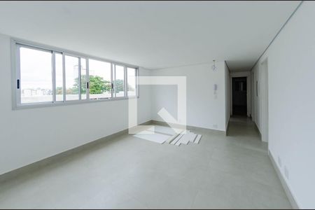 Sala de apartamento à venda com 4 quartos, 180m² em Nova Suíça, Belo Horizonte