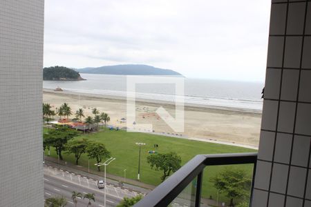 Vista da Sacada de apartamento para alugar com 2 quartos, 100m² em Itararé, São Vicente