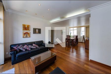 Sala de apartamento à venda com 3 quartos, 115m² em Buritis, Belo Horizonte