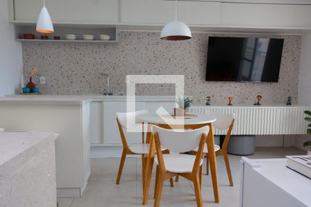 Sala - Cozinha de apartamento à venda com 1 quarto, 37m² em Ferreira, São Paulo
