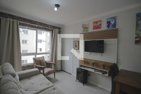 Sala de apartamento à venda com 2 quartos, 50m² em Olaria, Canoas