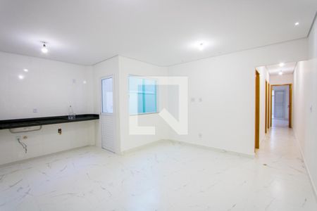 Sala de apartamento à venda com 3 quartos, 86m² em Jardim Bela Vista, Santo André