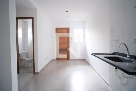 Sala/cozinha  de apartamento à venda com 1 quarto, 30m² em Vila Nhocuné, São Paulo