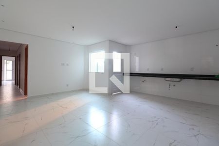 Sala de apartamento à venda com 3 quartos, 92m² em Jardim Bela Vista, Santo André
