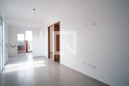 Sala/cozinha  de apartamento à venda com 2 quartos, 77m² em Vila Nhocuné, São Paulo