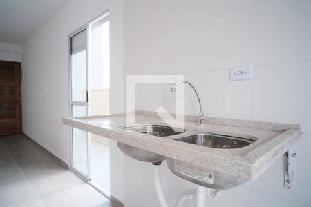 Sala/cozinha  de apartamento à venda com 2 quartos, 77m² em Vila Nhocuné, São Paulo