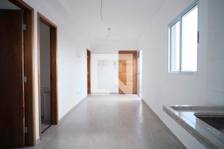 Sala/Cozinha  de apartamento à venda com 2 quartos, 45m² em Vila Nhocuné, São Paulo
