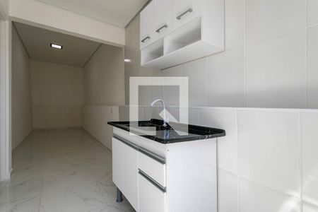 Sala/cozinha de kitnet/studio para alugar com 1 quarto, 19m² em Vila Mogilar, Mogi das Cruzes