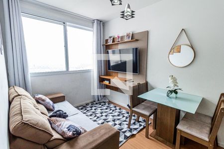 Sala de apartamento à venda com 2 quartos, 36m² em Rp3 (regiões de Planejamento), Santo André